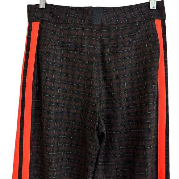 Alice + Olivia Dylan Plaid High Waist Wide Leg Pants - Picture 5 of 16